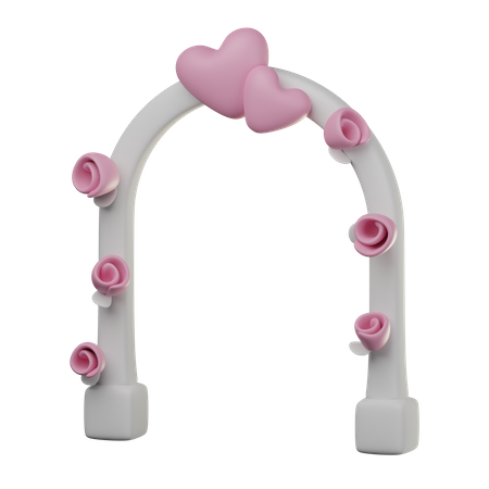 Porte de mariage  3D Icon