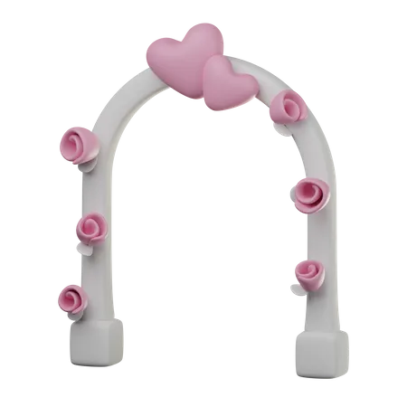 Porte de mariage  3D Icon