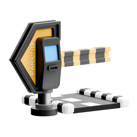 Porte de stationnement  3D Icon