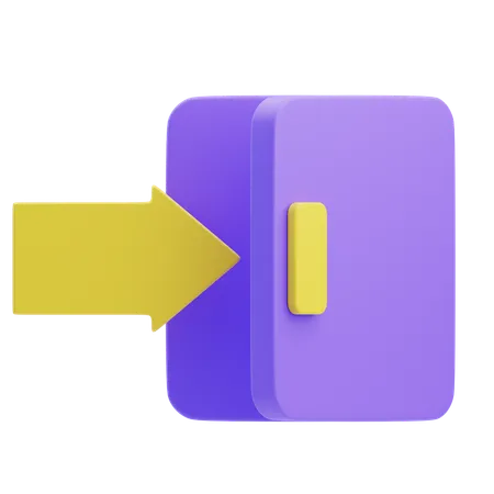 Porte arrière  3D Icon