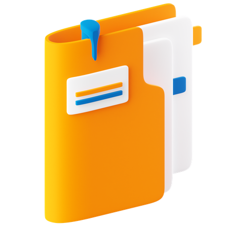 Porte document  3D Icon