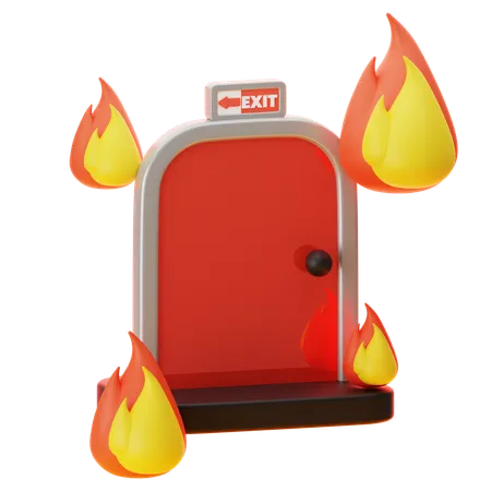 Porte d'évasion  3D Icon