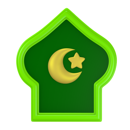Porte Ramadan  3D Icon