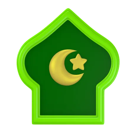 Porte Ramadan  3D Icon