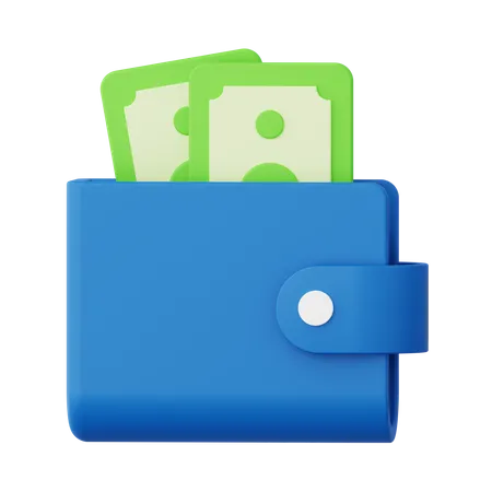 Portefeuille  3D Icon