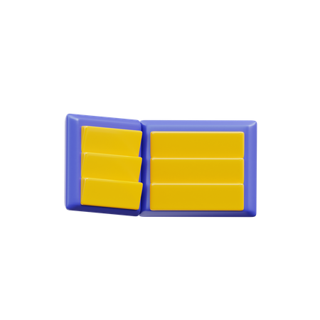 Portefeuille  3D Icon