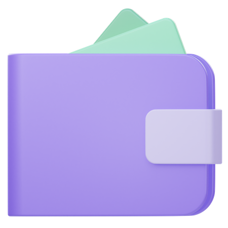 Portefeuille  3D Icon