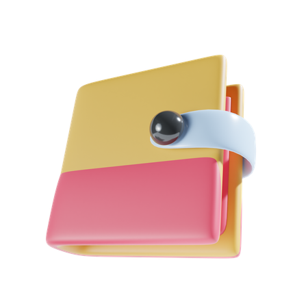 Portefeuille  3D Icon