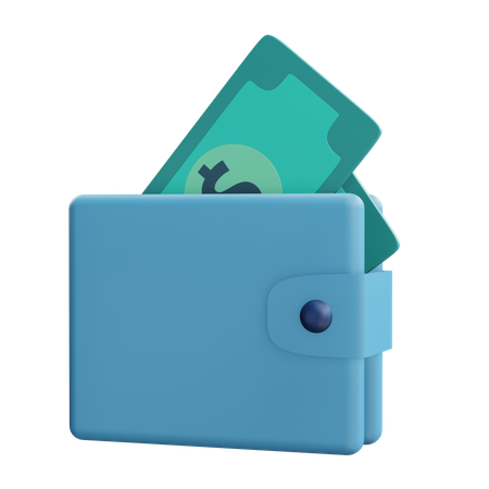 Portefeuille  3D Icon