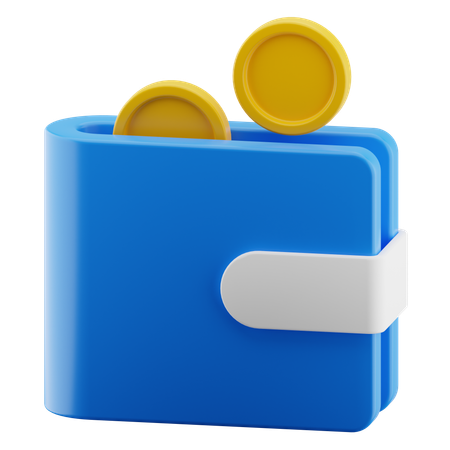 Portefeuille  3D Icon