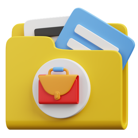 Portefeuille  3D Icon