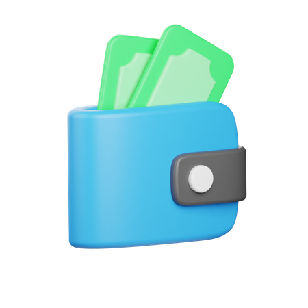 Portefeuille  3D Icon