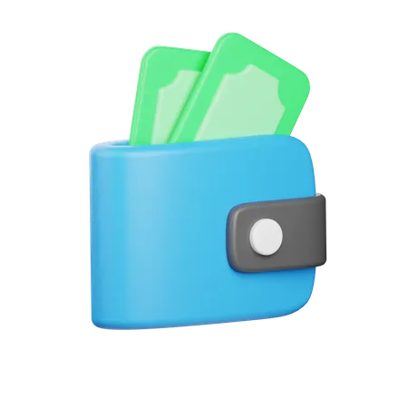 Portefeuille  3D Icon