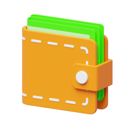 Portefeuille  3D Icon