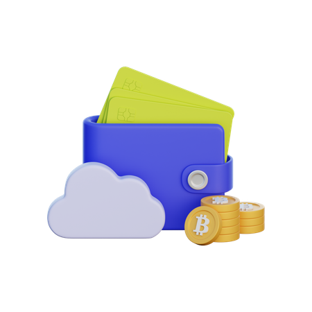 Portefeuille  3D Icon