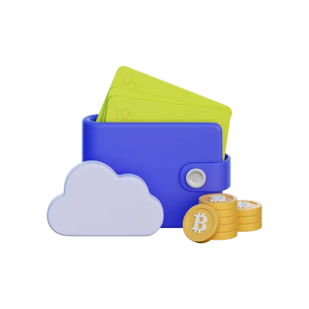 Portefeuille  3D Icon