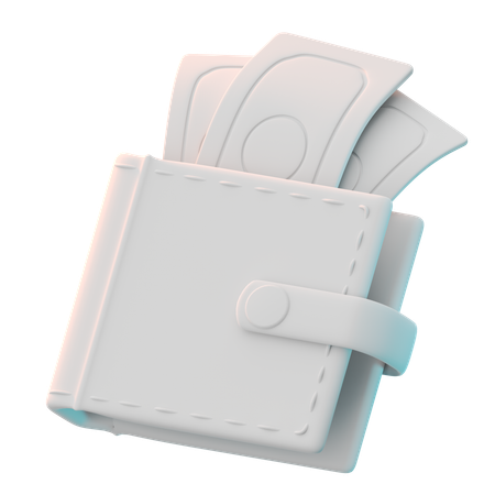 Portefeuille  3D Icon