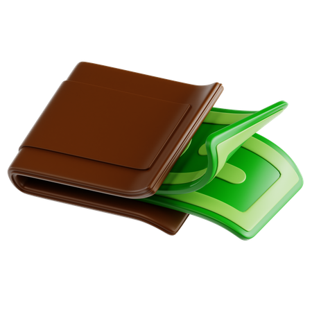 Portefeuille  3D Icon