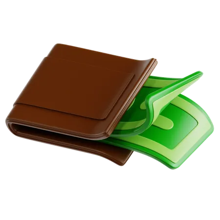 Portefeuille  3D Icon