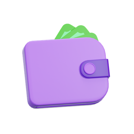 Portefeuille  3D Icon