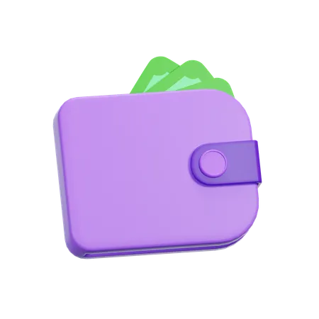 Portefeuille  3D Icon