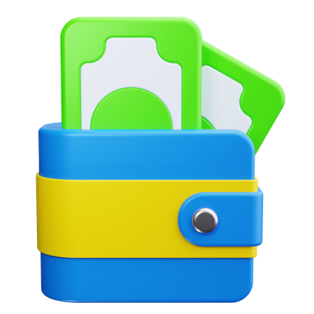 Portefeuille  3D Icon