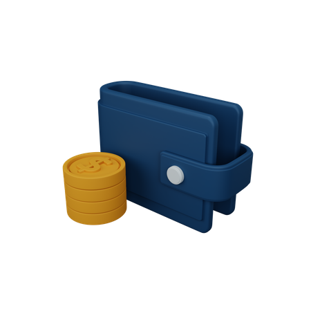 Portefeuille  3D Icon