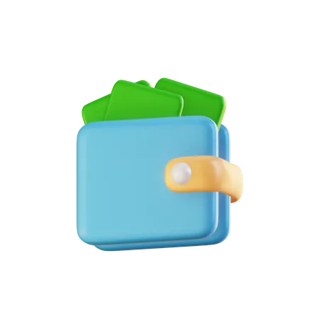 Portefeuille  3D Icon