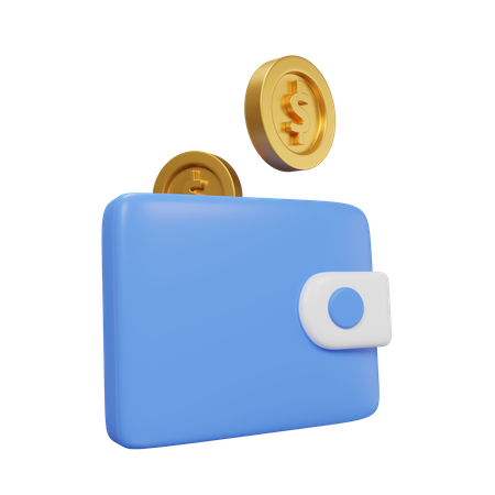 Portefeuille  3D Icon