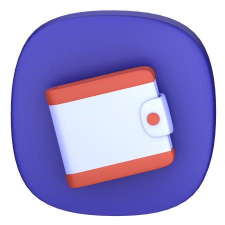 Portefeuille  3D Icon