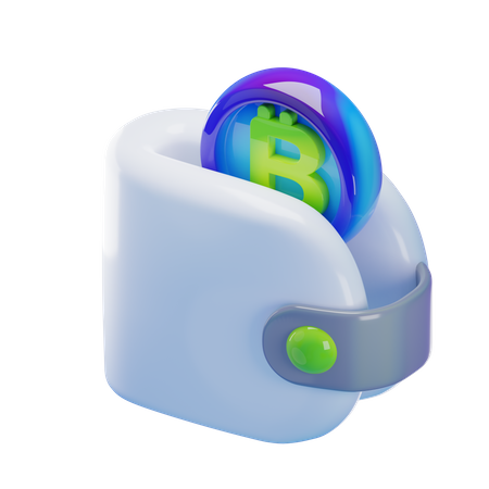 Portefeuille  3D Icon