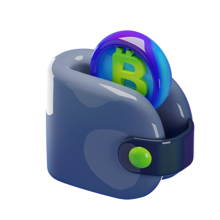 Portefeuille  3D Icon