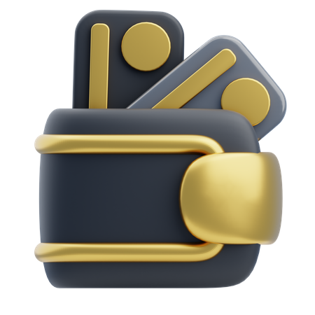 Portefeuille  3D Icon