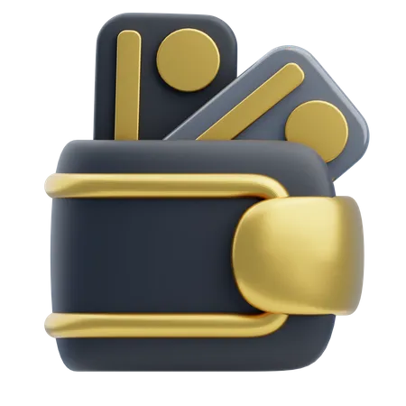 Portefeuille  3D Icon