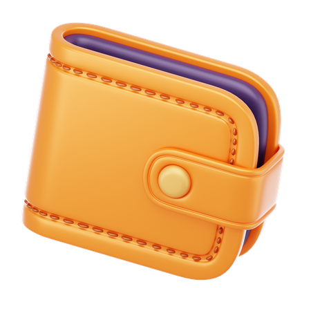 Portefeuille d'argent  3D Icon