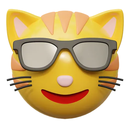 Porter des lunettes noires  3D Icon