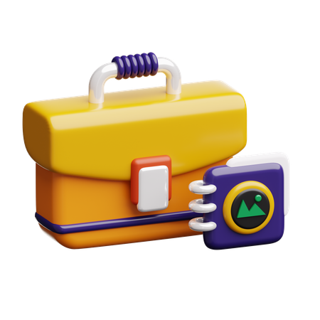Portfolio  3D Icon
