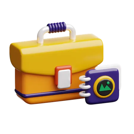 Portfolio  3D Icon