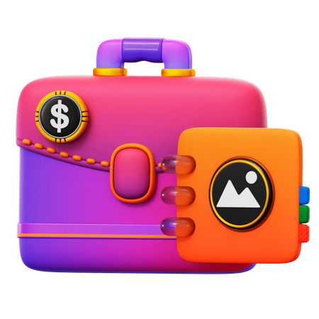 Portfolio  3D Icon