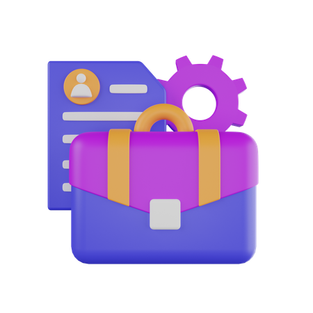 Portfolio  3D Icon