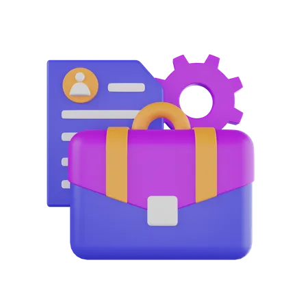 Portfolio  3D Icon