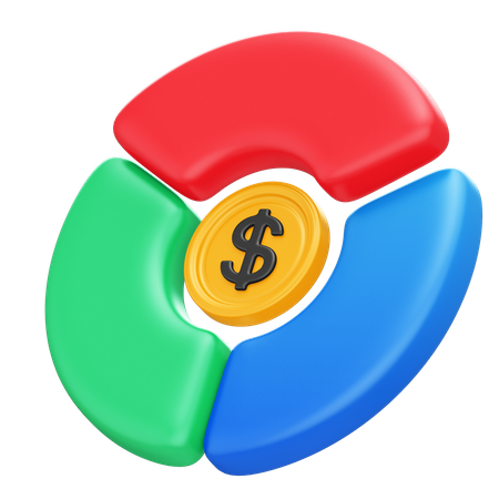 Portfolio Diversification  3D Icon