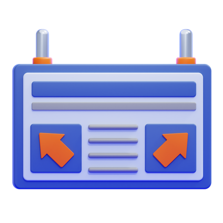 Portões  3D Icon