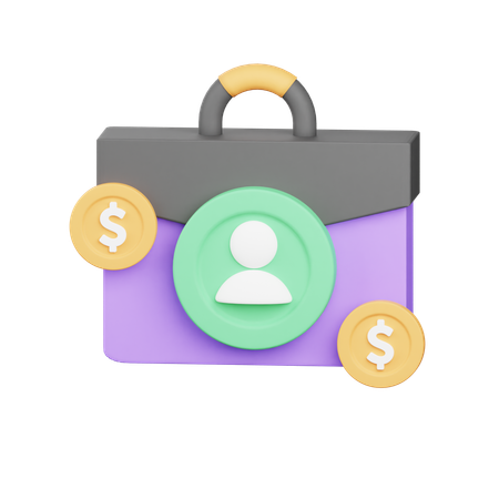 Portofolio  3D Icon