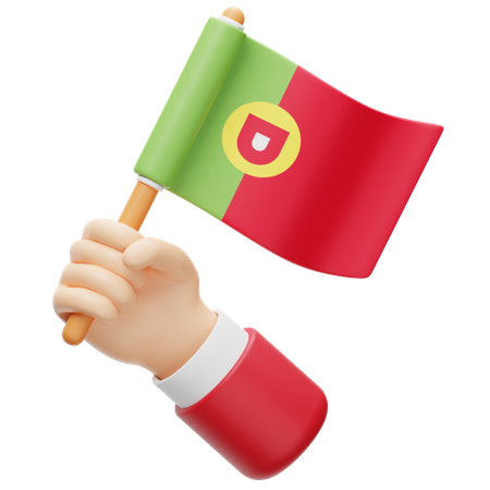 Portugal Flag  3D Icon