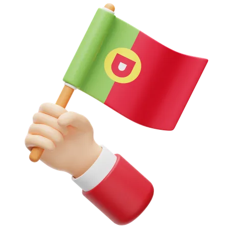 Portugal Flag  3D Icon