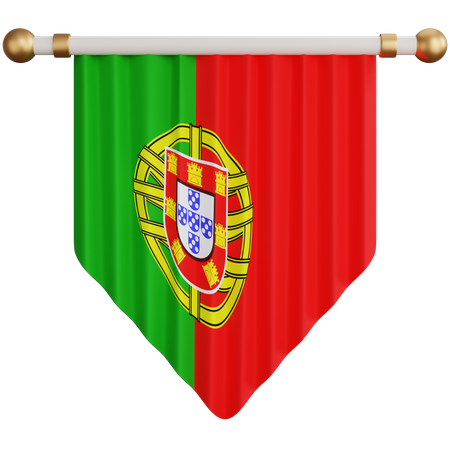 Portugal Flag  3D Icon