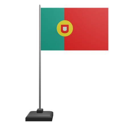 Portugal Flag  3D Icon
