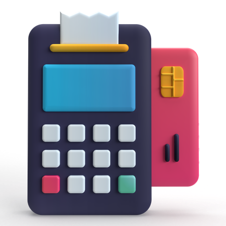 POS  3D Icon