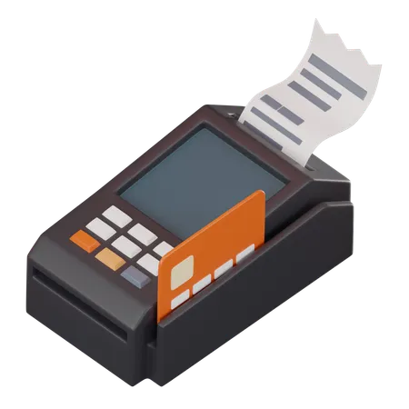 Enhance Your E Commerce Platform And Appealing Contactless Payment Pos Machine Icon Of Digital Payments This Icon Is Perfect For Showcasing Secure And Seamless Transactions 3 D Render Illustration 3D Icon